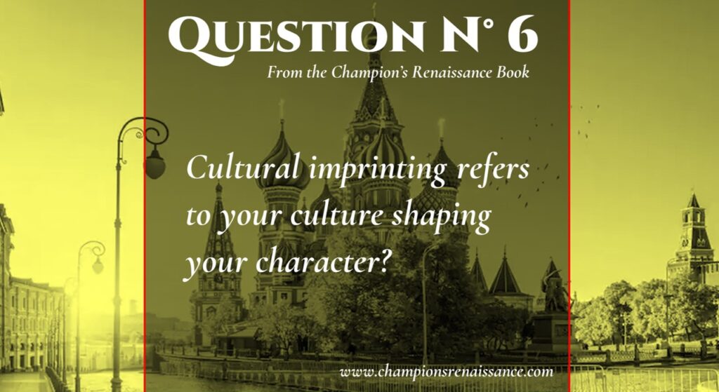 Q-6:   CRASH OF CULTURES