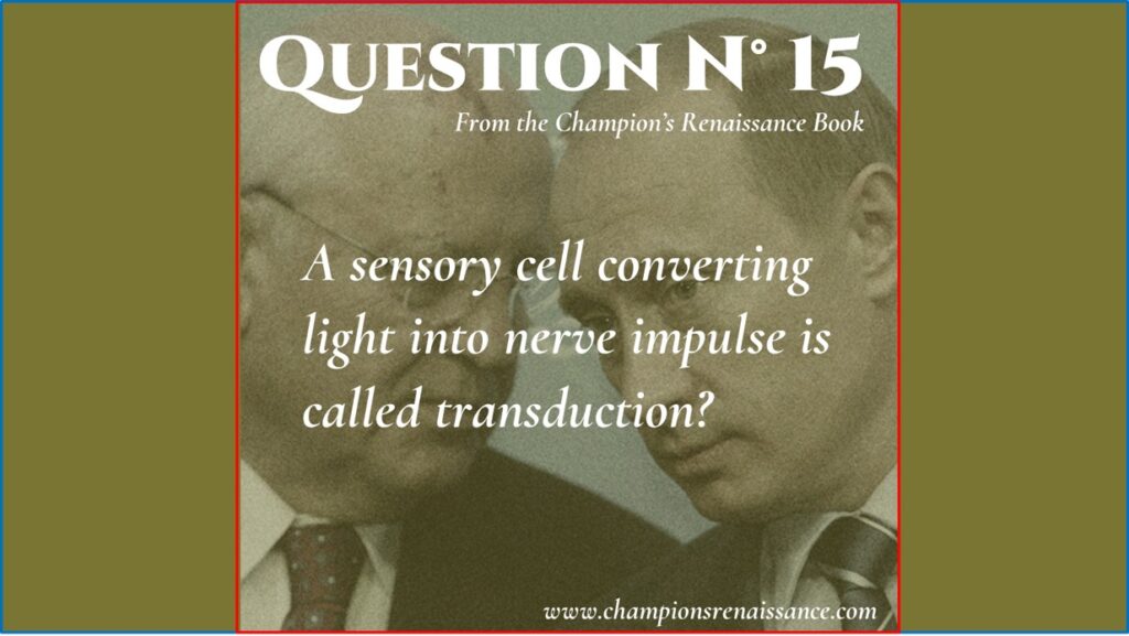 Q-15: TRANSDUCTION